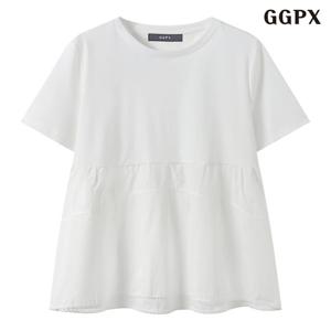 GGPX 데일리 베이직 오버핏 반팔 티셔츠 (GQBLW014D)