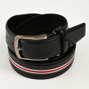 FNRBE130824BK (FOCE) 남성 소가죽 포인트줄 비조벨트