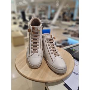 랜드로바 여성 밴드 하이탑 스니커즈 LANOXH2926WG86 아이보리