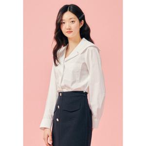 JJ지고트 세일러 칼라 타이넥 블라우스 (GP3A0BLJ31)