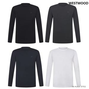 [웨스트우드] 남성 베이스 냉감 라운드 긴팔티셔츠 (4컬러) WQ2MTCT703