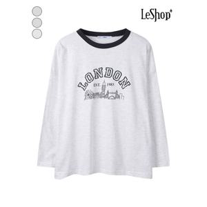 [르샵]런던 프린팅 코튼 티셔츠 (BQ3TS024A)
