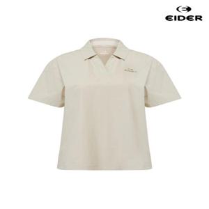 아이더 (DWM26222_W9) 여성 ON THE ROCK (온더락) 우븐 반팔 폴로 티셔츠