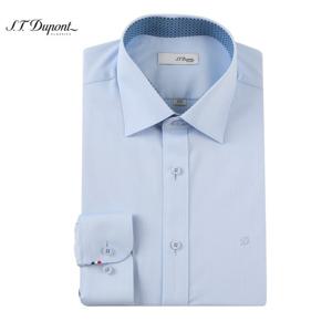 듀퐁셔츠 24년 FW 신상 슬림핏 구김적은 스트레치 도비 긴팔셔츠 -SE4FM21LS315SBU(블루) SE4FM21LS315