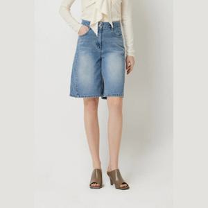 [시슬리]사이드 라인 버뮤다 데님 팬츠_SADPC3631