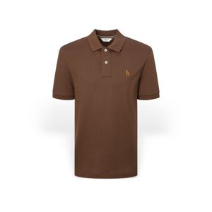 헤지스 남성 솔리드 피케 반팔티셔츠 HZTS5B403W2 HZTS5B403