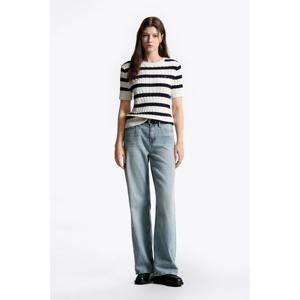 타미힐피거 여성 T22F6NPC031WT1 루즈 와이드 데님 팬츠 T22F6NPC031WT1