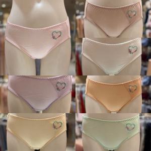 비너스 란제리 (3장세트)면100 요일 팬티 하트꽃 위생적인 순면 편안한 데일리 여성 삼각 팬티 (VPT6957) VPT6957S3000