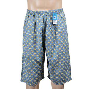 캐릭터 디자인 남성 레이온 5부 파자마 잠옷 바지