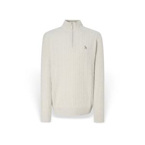 헤지스 남성 울 케이블 하프 집업니트 HZSW5D326I1 HZSW5D326