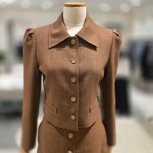 모조에스핀 모조에스핀 셋업 카라넥 슬림 숏쟈켓 (J253XSF104) J253XSF104