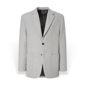 헤지스 남성 멜란지 솔리드 자켓 HZJA5D465I2 HZJA5D465