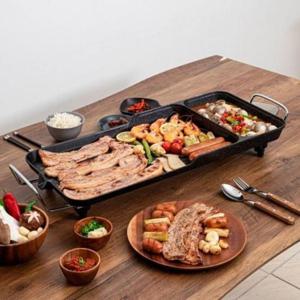 전기그릴 멀티 그릴 테이블 와이드 74cm