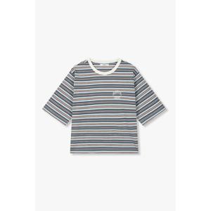 [톰보이]멀티 스트라이프 크롭 티셔츠(9176322976)
