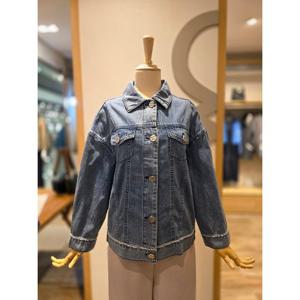 베네통 베네통 (BAJP91631) 아이스크림 데님 점퍼 BAJP91631