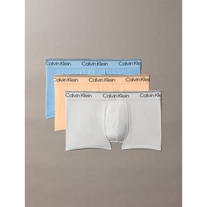 캘빈클라인 언더웨어 (NB4409-3ZW) 남성 마이크로파이버 스트레치 3PK 로우 라이즈 트렁크 NB44093Z