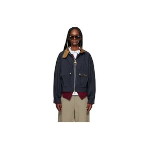 바버 보머 네이비 블랙쏜 캐주얼 재킷 261390F058000