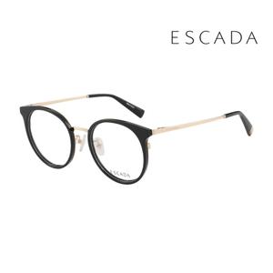 에스까다 안경테 VES A45F 0A01 라운드 뿔테 여자 남자 안경