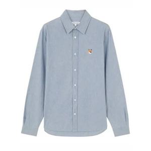 라프리마 메종키츠네 폭스 헤드 클래식 셔츠 폭스헤드 MM00409WC5006 P470