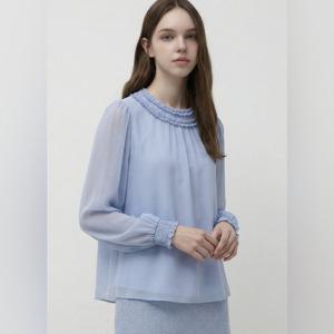 잇미샤 더블 프릴 블라우스 ITQ3WBL330