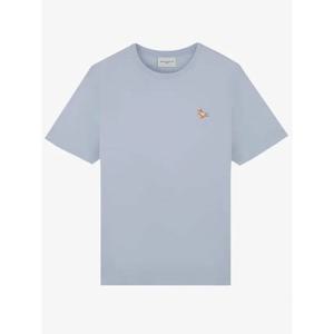 라프리마 메종키츠네 CHILLAX 폭스 패치 레귤러 티셔츠 칠렉스 LM00110KJ0008 P419