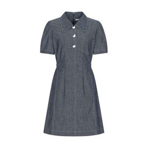 올리브데올리브 뒷밴딩 데님 라이크 미니원피스 OW5MO464 OW5MO464