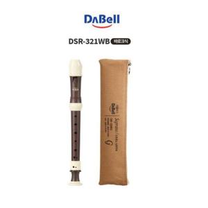 다벨리코더 다벨 나무무늬 리코더 (바로크식) 교육악기 DSR-321WB