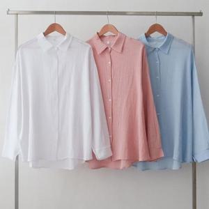 [강물처럼]빅사이즈셔츠 U653L603 두잇빈티지엠보남방 RD (47531