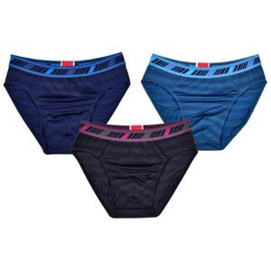 편안한 스트라이프 사방스판 남성브리프3매