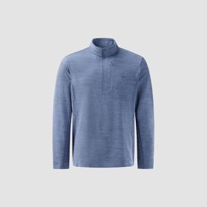 코오롱스포츠  남성 멜란 집업 티셔츠 JWTBS25141GBU