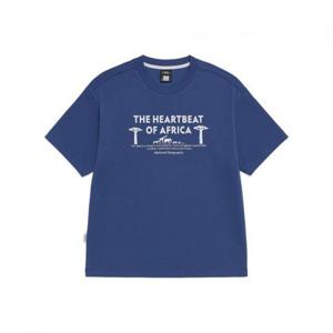 내셔널지오그래픽 N262UTS980 [AEROSILVER] 아비스 빅그래픽 반팔 티셔츠 DARK BLUE 450198