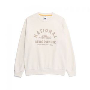 내셔널지오그래픽 N261USW921 론트라 빅아치로고 그래픽 맨투맨 IVORY 448627