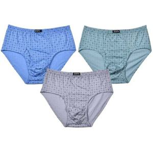 빅 맥시 남성 순면 삼각팬티 빅사이즈 3매