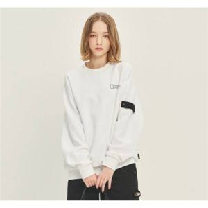 내셔널지오그래픽 공용 NGOA 어반 시티 세미오버핏 맨투맨 N231USW230 449112