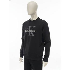 캘빈클라인 진 남성 CK 모노로고 플리스 크루넥 맨투맨 티셔츠4RD274G-UB1 387902