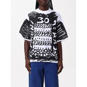 라프리마 마르니 블랙 케이크 프린트 티셔츠 THJE0263PA USCX14 CKW01