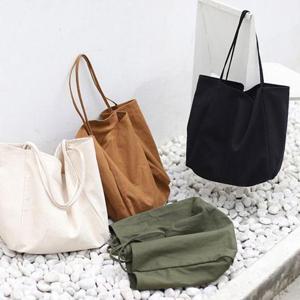 숄더백 4컬러 빅사이즈 에코 쇼퍼백