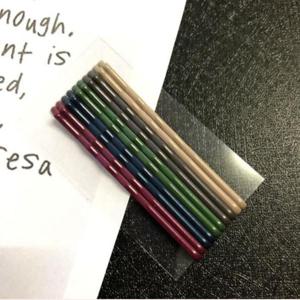 실삔 에쉬 컬러 U자형 실핀 헤어핀 미장원핀 10P 세트