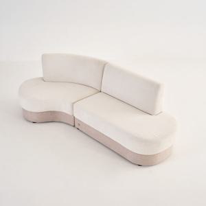 리바트 가닉 패브릭 리빙다이닝 코너형 벤치 소파(소형)