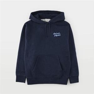 메종키츠네 로고 남녀공용 후드 티셔츠 IU00330KM0020 H481