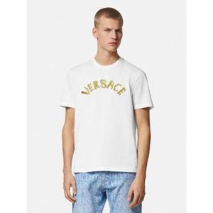 라프리마 베르사체 SEASHELL 바로크 로고 티셔츠 씨쉘 바로코 1010641 1A07700 1W000