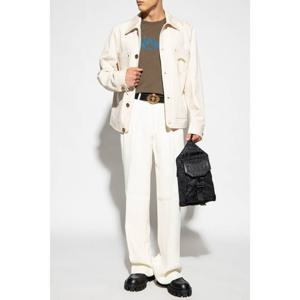 라프리마 베르사체 바로코 실루엣 로고 티셔츠 바로크 1006974 1A04949 1GH80