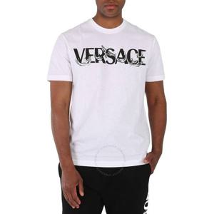 라프리마 베르사체 바로코 실루엣 로고 티셔츠 바로크 1006974 1A04949 1W010