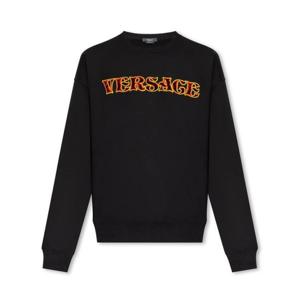 라프리마 베르사체 러그 로고 자수 맨투맨 1010714 1A07780 1B000