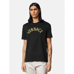 라프리마 베르사체 SEASHELL 바로크 로고 티셔츠 씨쉘 바로코 1010641 1A07700 1B000