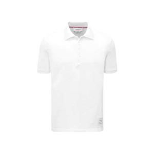 톰브라운 폴로 반팔티셔츠 화이트 남성 MJP110P 00050 100