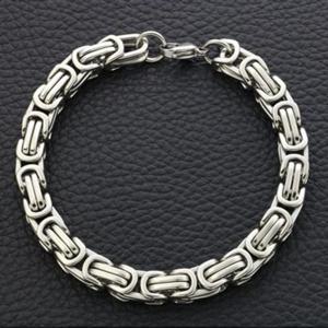 체인팔찌 써지컬스틸 막시무스체인 남녀공용 팔찌(7mm)
