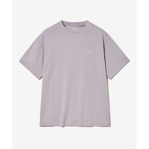 예일 YALE 오버사이즈 리사이클 쿨 코튼 반팔티셔츠 퍼플 그레이 YEM1SS325APG 372499