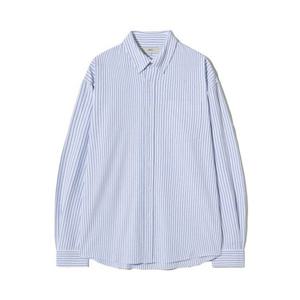 예일 YALE 100% 코튼 오버핏 옥스포드셔츠_스트라이프 YFF1SH301AST 372216