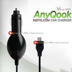 마이크로5핀차량용 국산 애니쿡 마이크로5핀 차량용 시거잭 충전기 1A